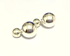 Aros Bolita Plata 925 - comprar online