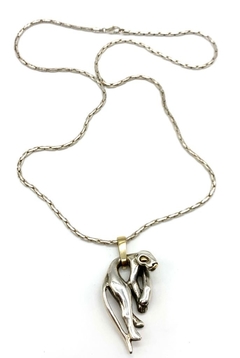Image of Chain and panther charm