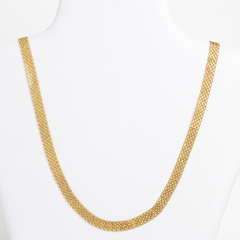 Unisex necklace made of 18kt gold