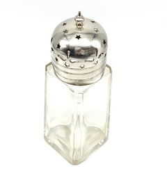 Russian glass and silver lighter - Joyería Alvear