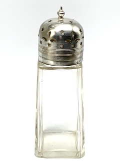 Russian glass and silver lighter