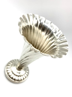 Silver violet vase - buy online