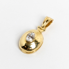 Dije Colgante De Oro 18kt. y Zafiro en internet