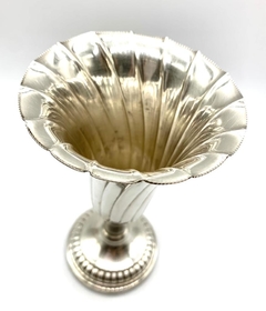 Silver violet vase - buy online