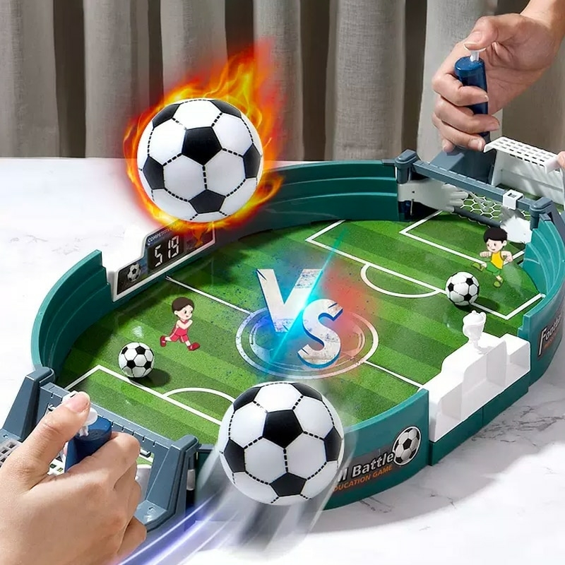 Mini Jogo Futebol De Mesa Portátil Brinquedo Infantil Arena