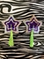 Estrela Neon Roxa