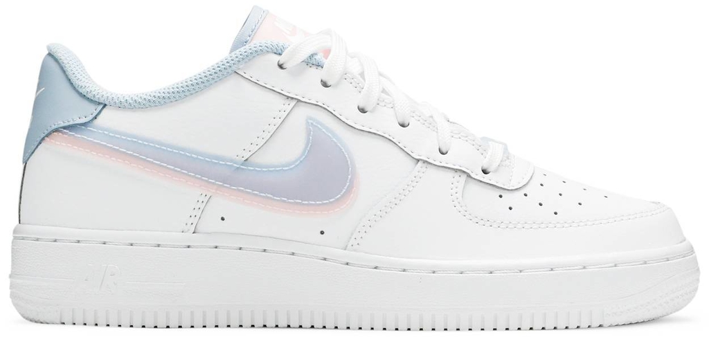 nike airforce wit blauw