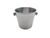 Balde Hielo 1 Pers. Enterizo C/Pompon Ac. Inox. Brade