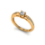 Annabelle - Anel de Noivado Ouro Amarelo 18K com Diamantes - comprar online