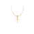 Crucifixo - Pingente de Ouro Amarelo 18k - Jesus - comprar online