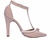 Sapato Scarpin - Perola em ABS - Revestida em Verniz Rose e Taloneira Napa Bege na internet