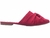 Sapatilha Mule - Camurça Vermelho - Laço em nó em Camurça Vermelho - loja online