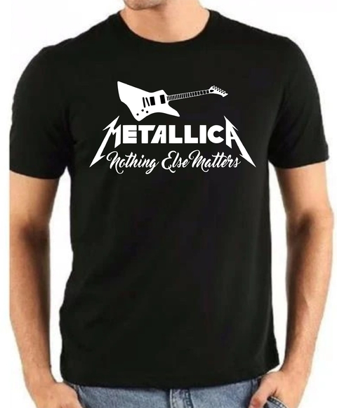 camiseta metallica nothing else matters