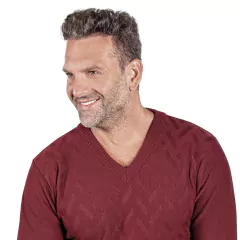 2022 - SWEATER ESCOTE V BASTONES - comprar online