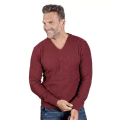 2022 - SWEATER ESCOTE V BASTONES