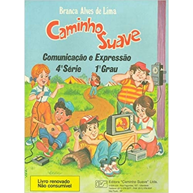 Caminho Suave 4ª Série Comunicação E Expressão Branca Alves De Lima Editora Caminho Suave 5426