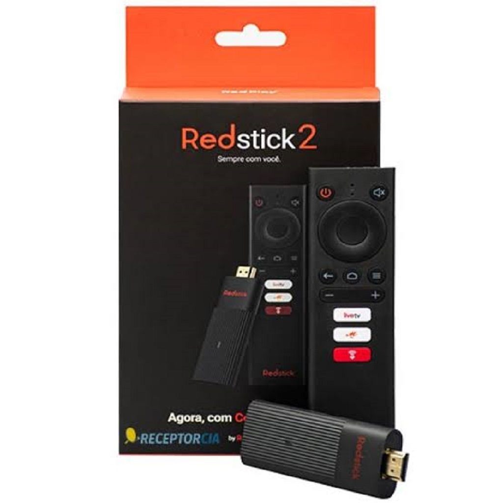 Receptor Digital IPTV Red Play RedStick 4K - RedPlay