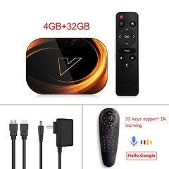 TV BOX Android 9 Smart Android VONTAR X3 4GB 128GB 8K - comprar online