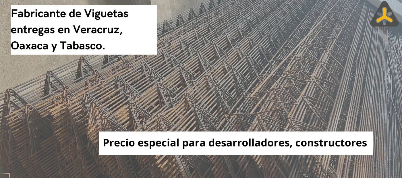 fabricante de viguetas con entregas en veracruz oaxaca y tabasco precio especial a desarrolladores y constructructores pdg sistemas constructivos