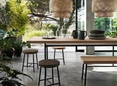 LAMPARA COLGANTE DE BAMBÚ - 3 TAMAÑOS GRASS HOME & DECO - Grass Home y Deco