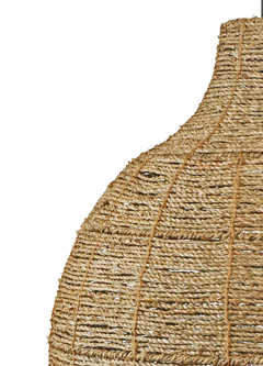LAMPARA COLGANTE DE TECHO TEJIDA DE SEAGRASS 40X40 GRASS HOME & DECO - comprar online