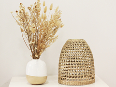 LÁMPARA SEAGRASS COLGANTE DE TECHO 25X27 CM GRASS HOME & DECO - tienda online