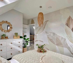 Imagen de LAMPARA COLGANTE CÓNICA BAMBÚ 3 TAMAÑOS GRASS HOME & DECO