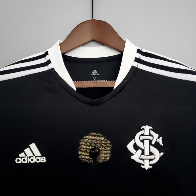 camisa adidas negra