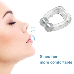 clipe nasal magnético anti ronco .