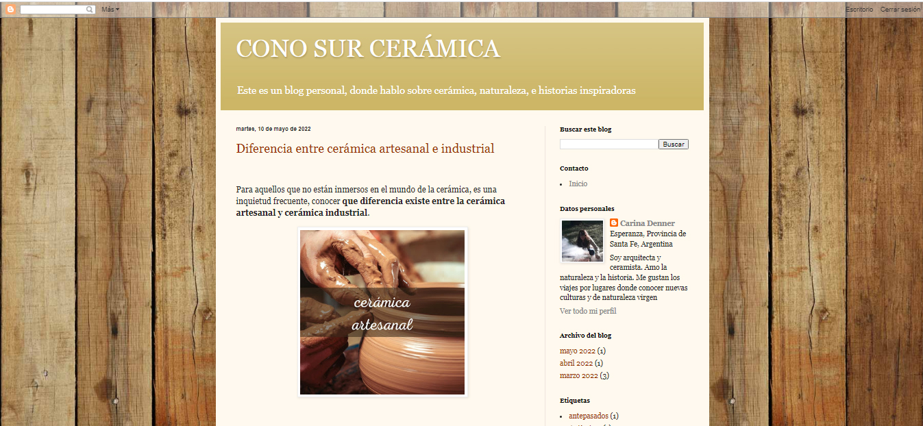 BLOG CONO SUR CERAMICA