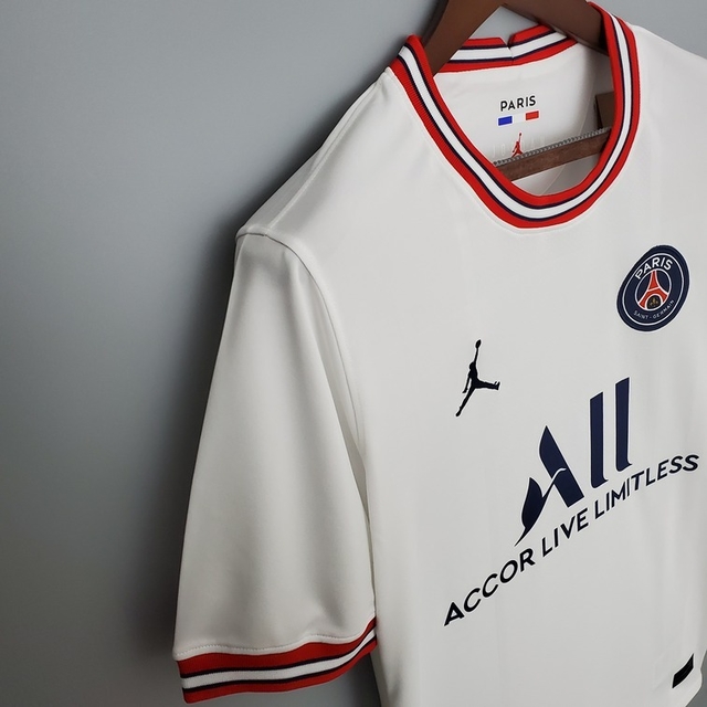 camisa de futebol psg iv fourth away