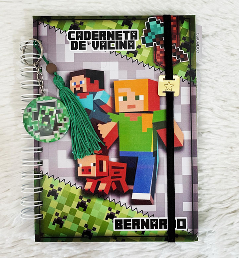 Caderno de Desenho Minecraft