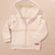 Campera Volados off white con Puntillas- Frisa