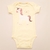 Body Unicornio con Glitter - Amarillo Pastel - MC