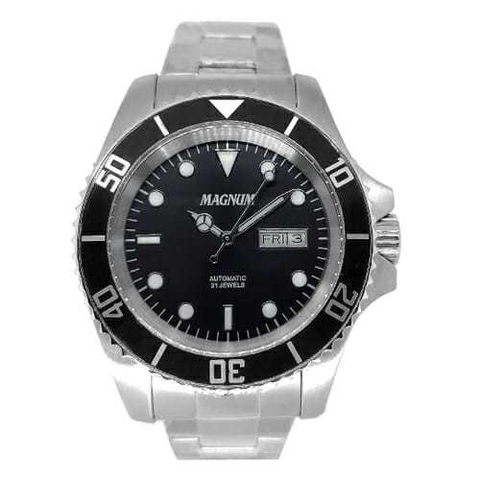 Relógio Masculino Magnum Automatic 21 Jewels MA33951F 