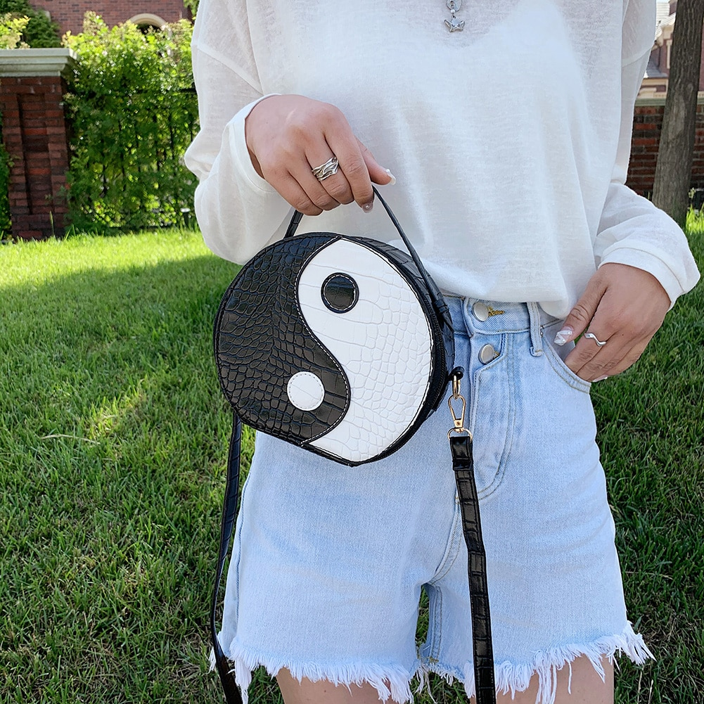yin yang tote bolsa