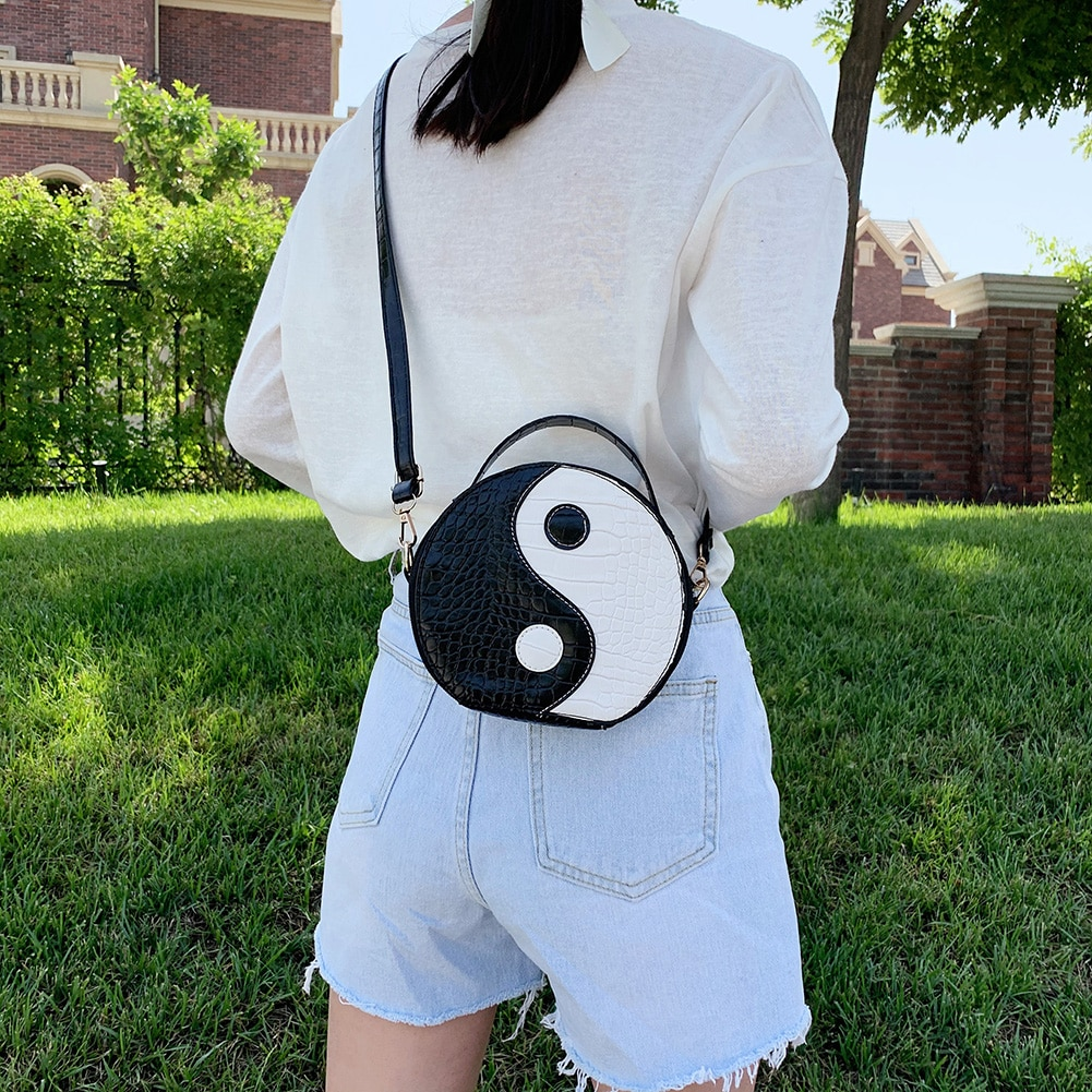 yin yang tote bolsa