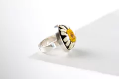 Anillo redondo flor de manzanilla en internet