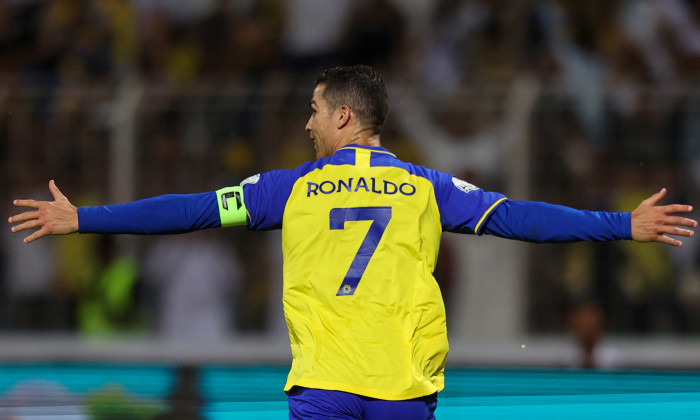 Camisa Al-Nassr FC Home 2022/2023 Amarela e Azul – Versão Jogador