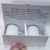Kit caixa com duas canecas personalizada na capa, com divisória interna e fechamento com fita