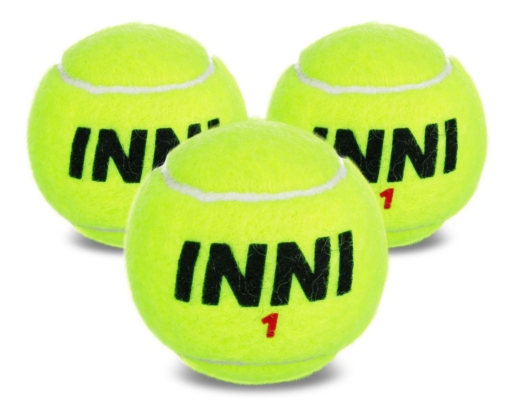 Bola de Tênis Inni Championship - Pack com 3 Tubos