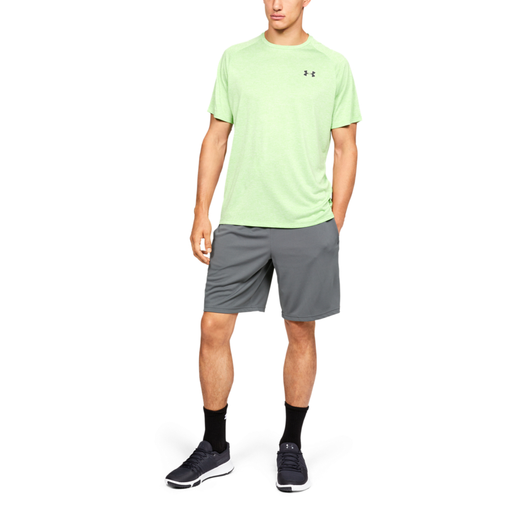 shorts de treino masculino under armour tech mesh