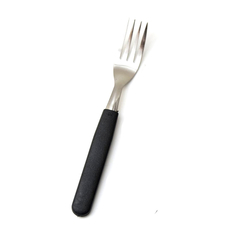 Tenedor M/Plast. Negro Carol