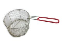 Canasto 32 Cms. Redondo Alambre Estañado