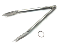 Pinza Gastronomica 23 Cms. Acero Inox. Yily