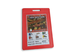 Tabla Polietileno 30 X 40 X 1 Roja