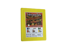 Tabla Polietileno 18.5 X 29 X 1 Amarilla