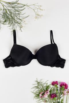 TAZA SOFT CON ARO NEGRO 209-71 JAZMIN - tienda online