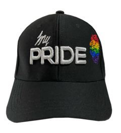 GORRA MY PRIDE NEGRA LOGOTIPO