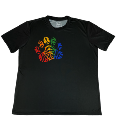 PLAYERA OSO FRENTE negra